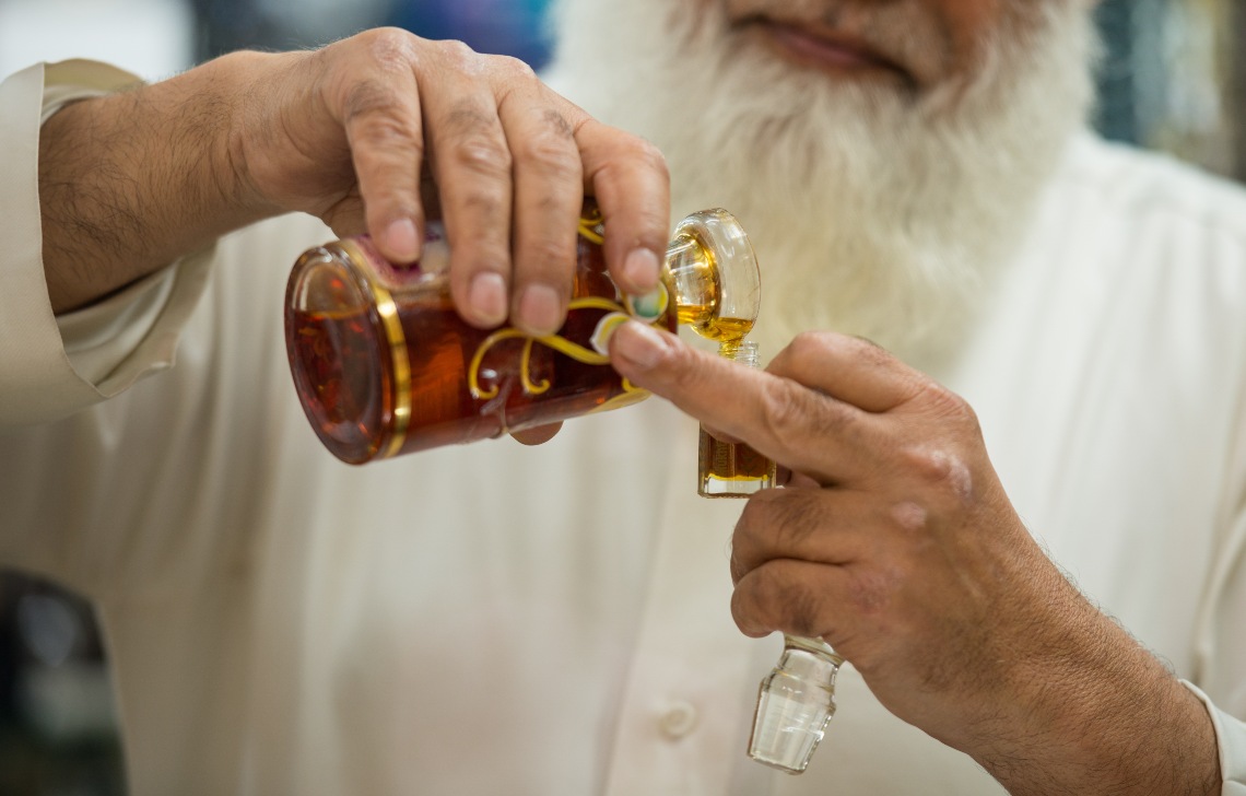 Crafting a bottle of Attar